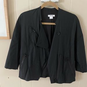 Helmut Lang s/s lightweight jacket black sz small cropped